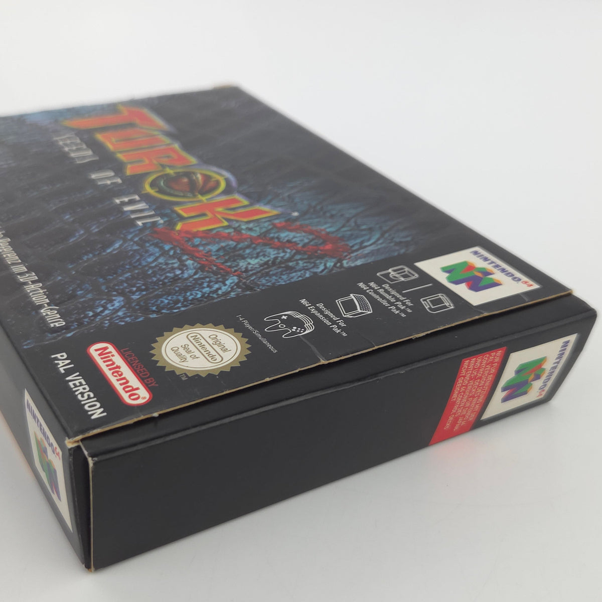 Nintendo 64 Spiel Turok 2 Seeds of Evil OVP Berater PAL