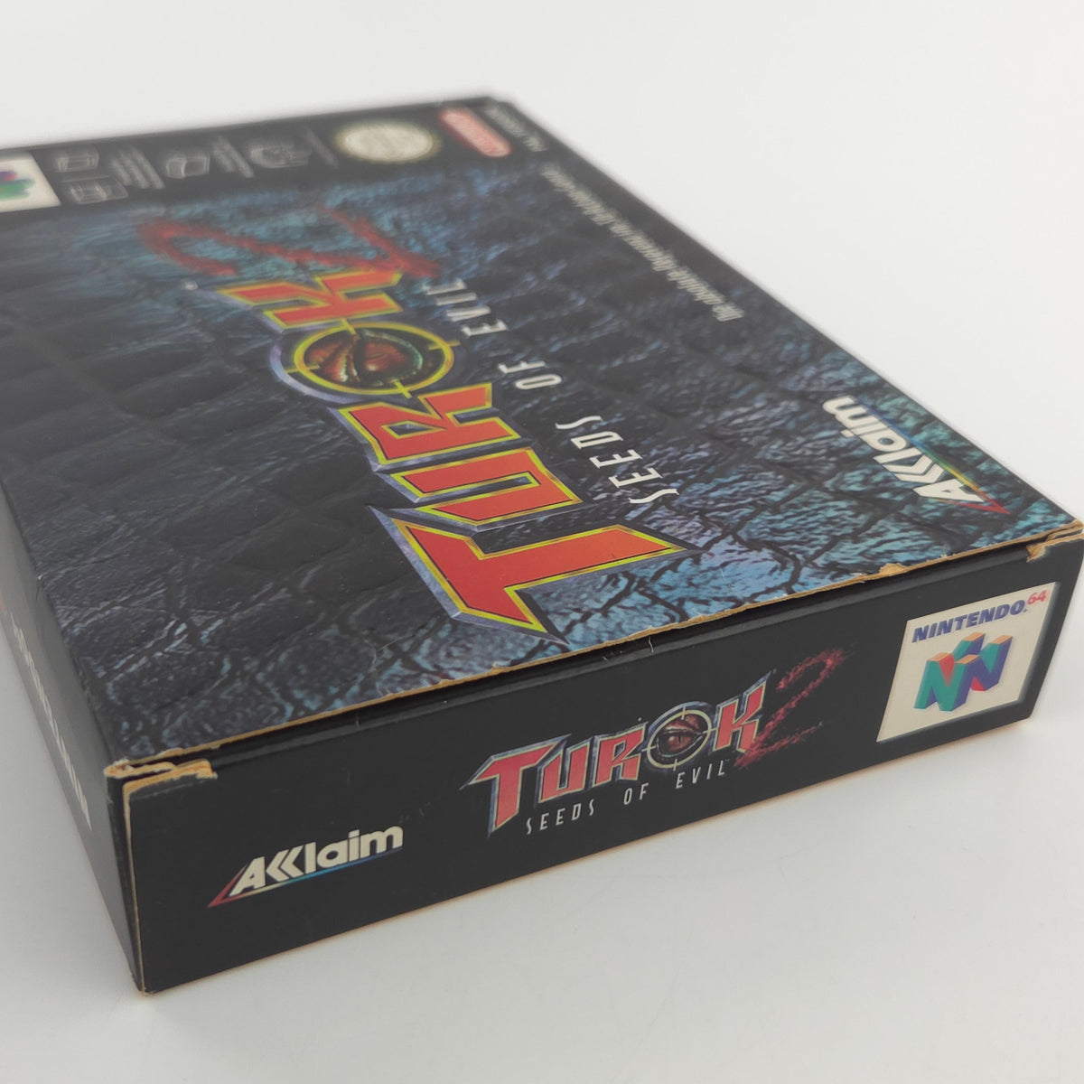 Nintendo 64 Spiel Turok 2 Seeds of Evil OVP Berater PAL