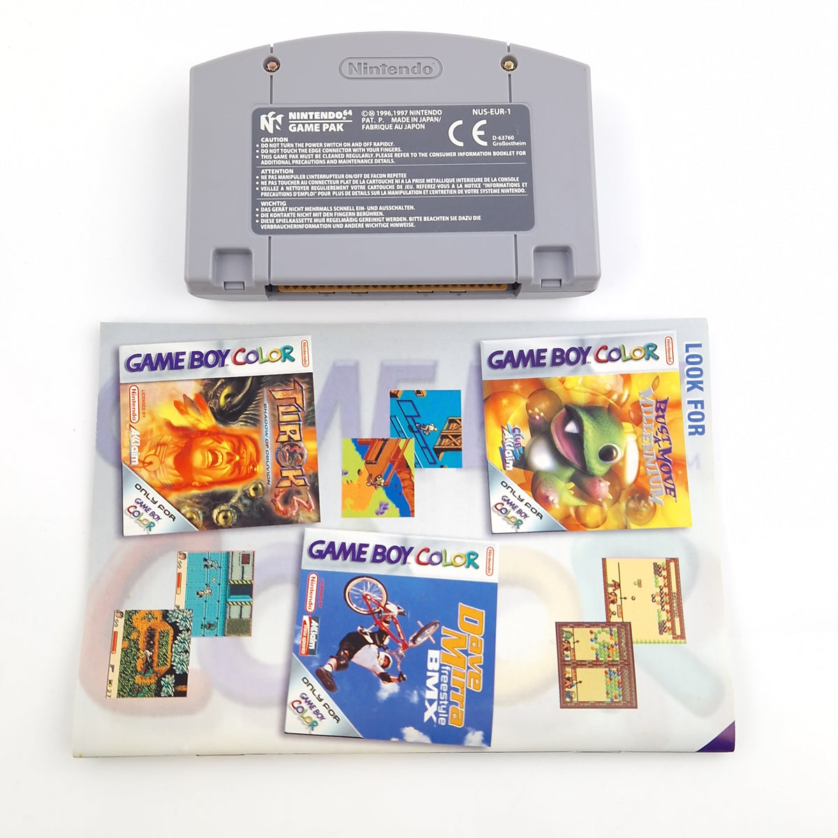 Nintendo 64 Spiel – Turok 3 Shadow of Oblivion (N64 PAL)
