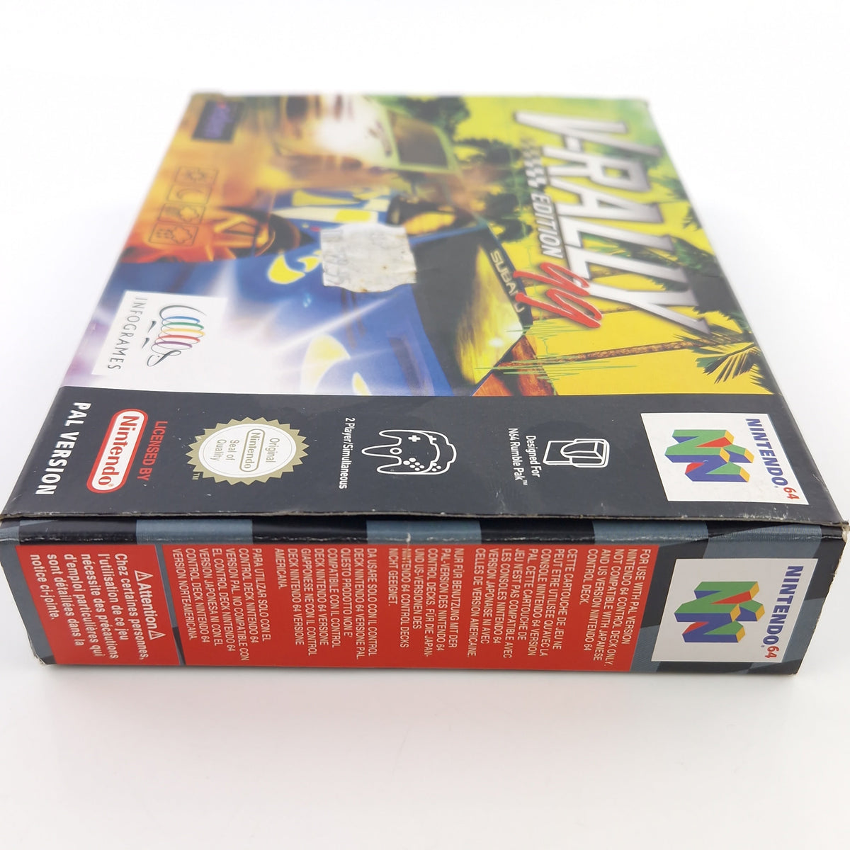 Nintendo 64 Spiel – V-Rally Edition 99 OVP PAL
