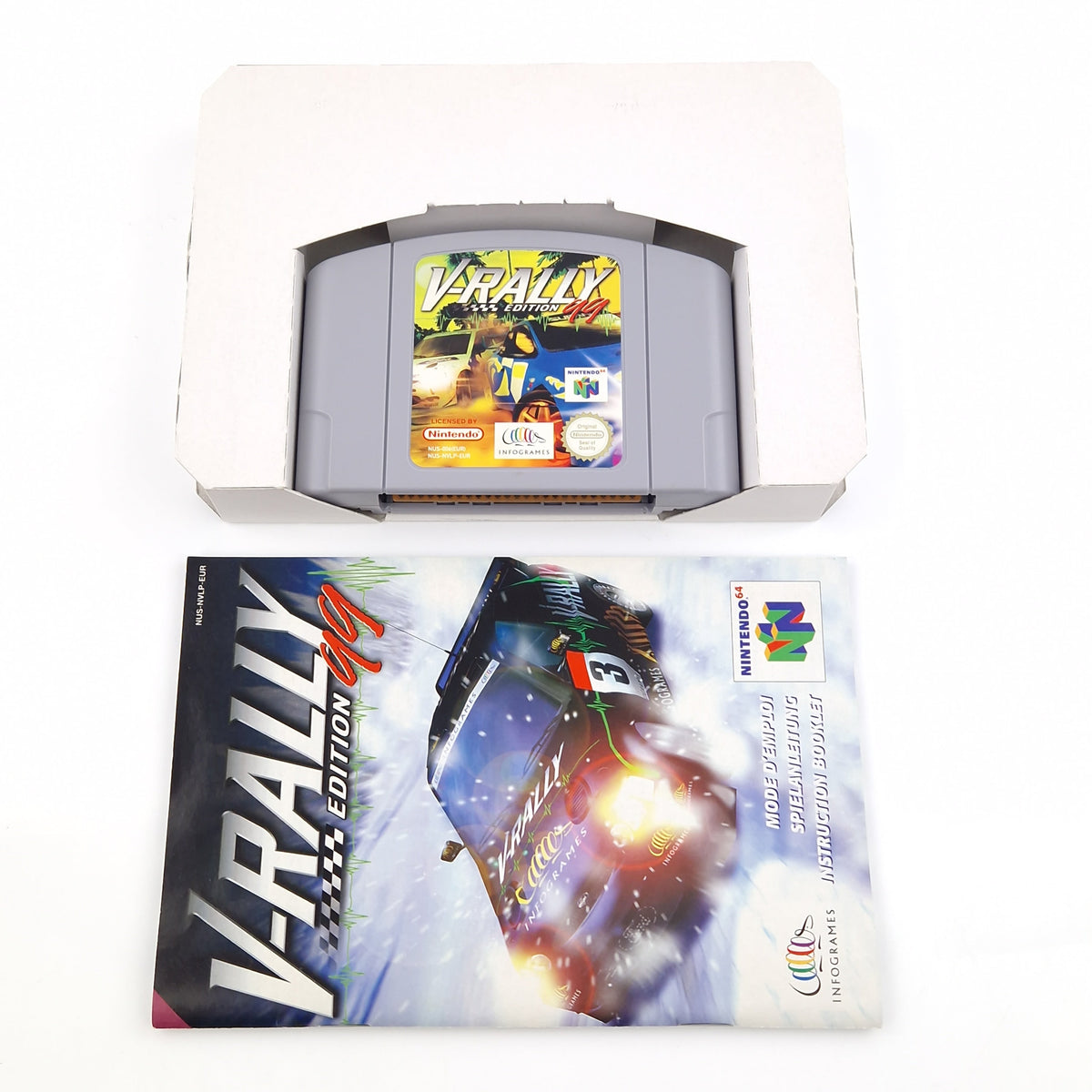Nintendo 64 Spiel – V-Rally Edition 99 OVP PAL