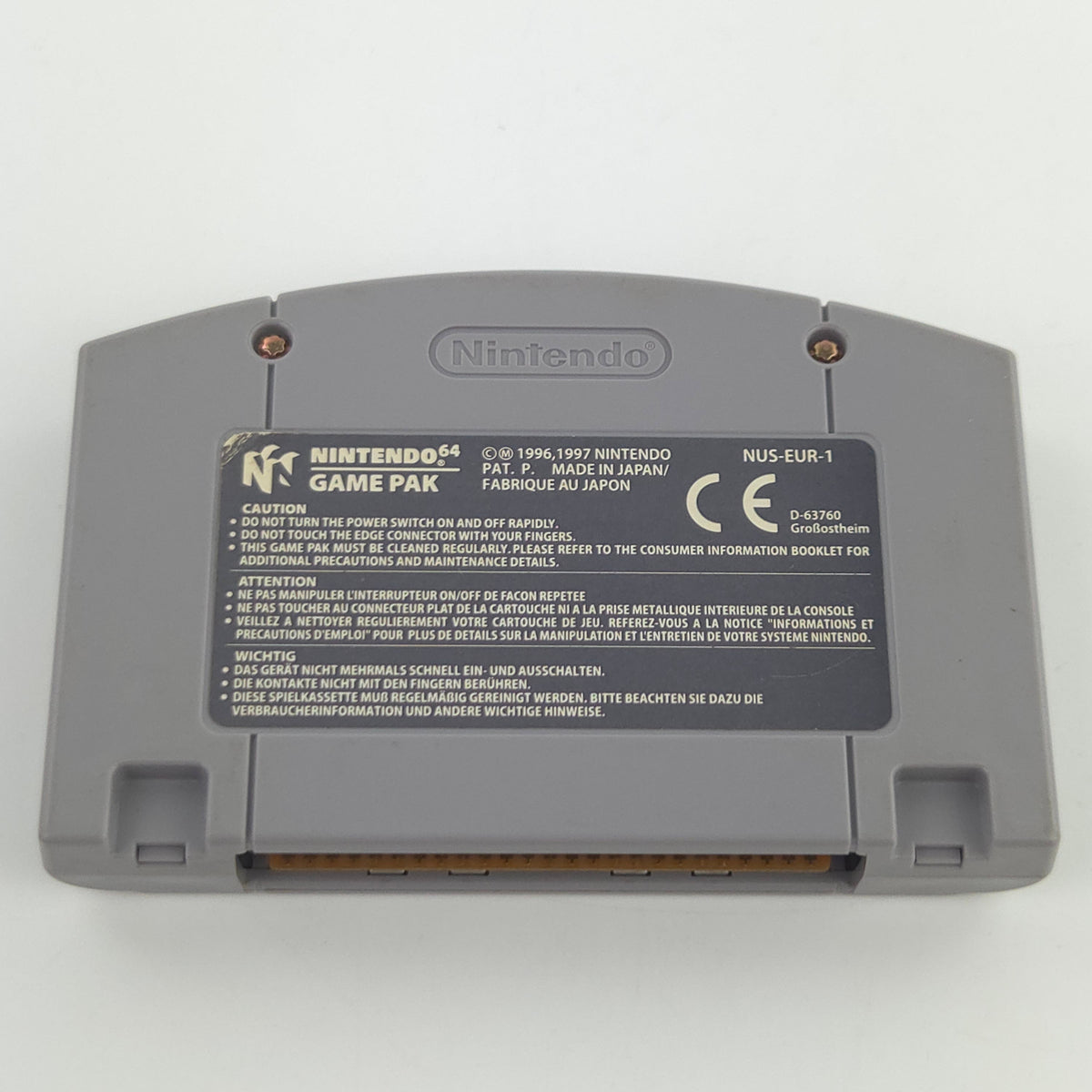 Nintendo 64 Spiel Vigilante 8 2 PAL gebraucht