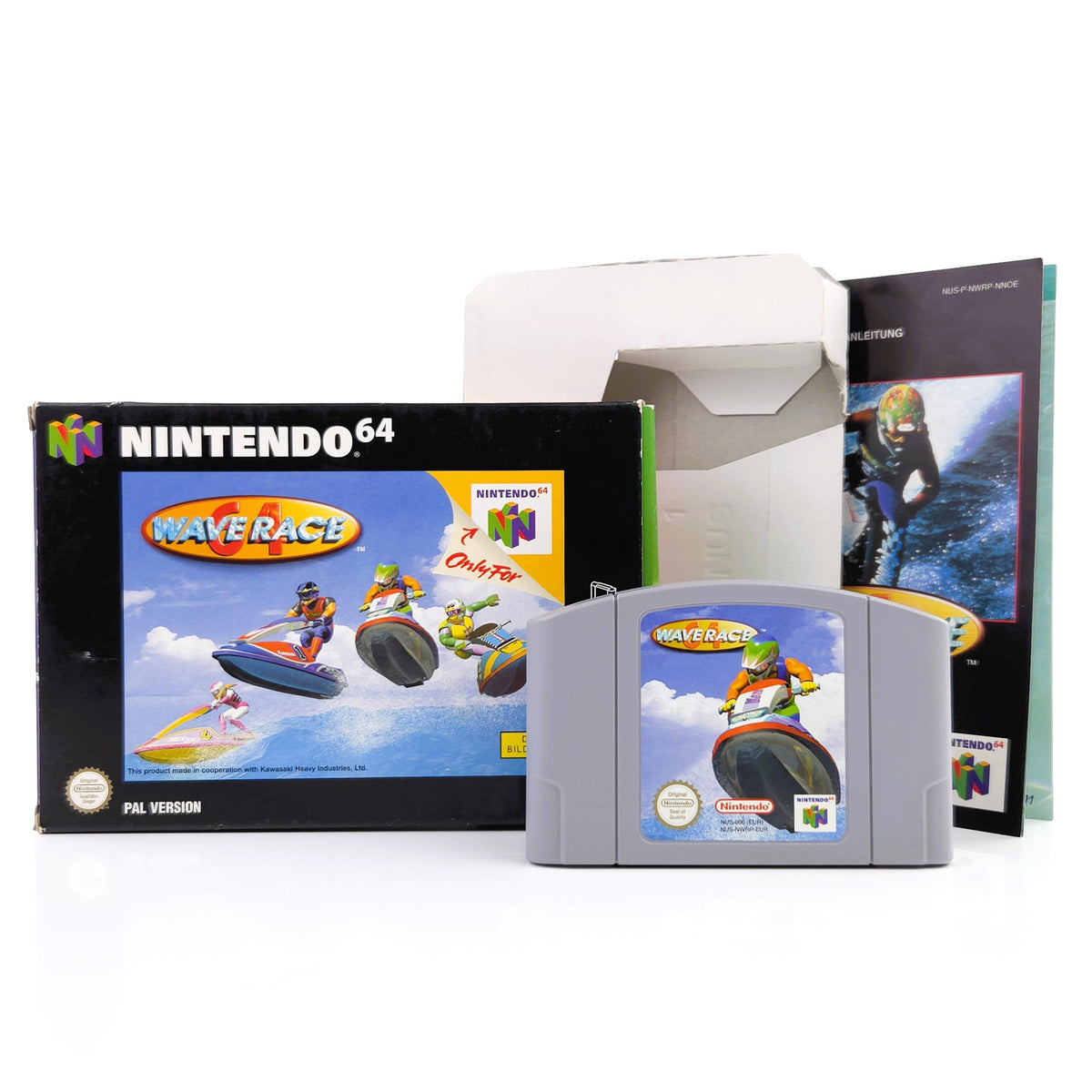 Nintendo 64 Spiel – Wave Race 64 (OVP PAL)