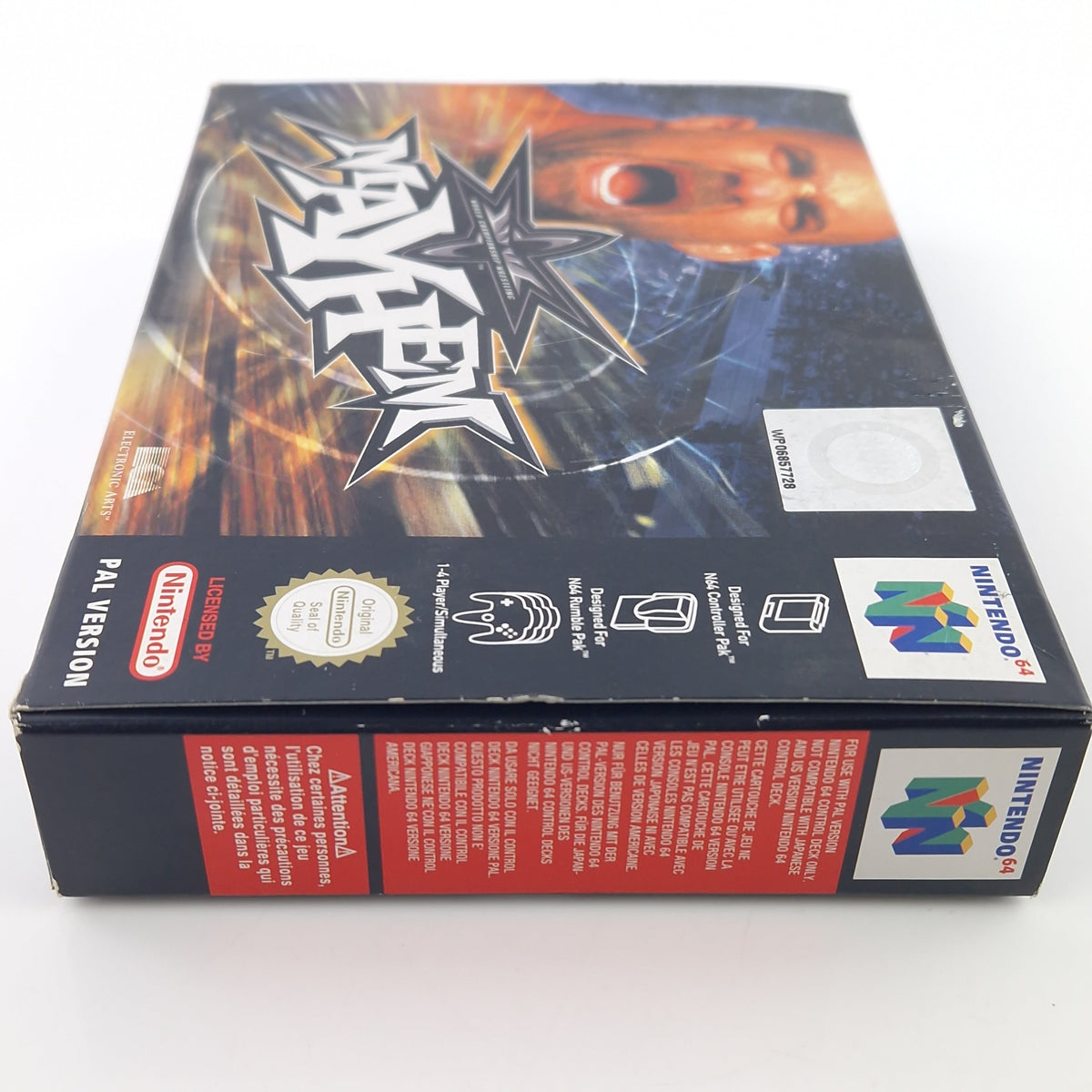 Nintendo 64 Spiel – WCW World Championship Mayhem OVP PAL