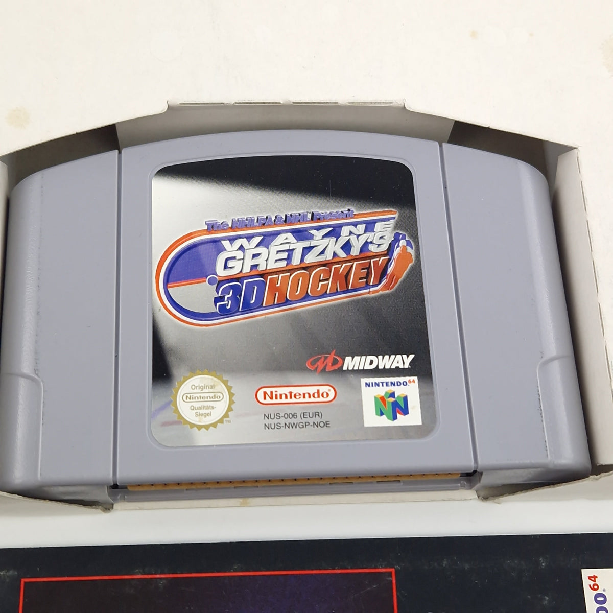 Nintendo 64 Spiel – Wayne Gretzkys 3D Hockey (OVP PAL)