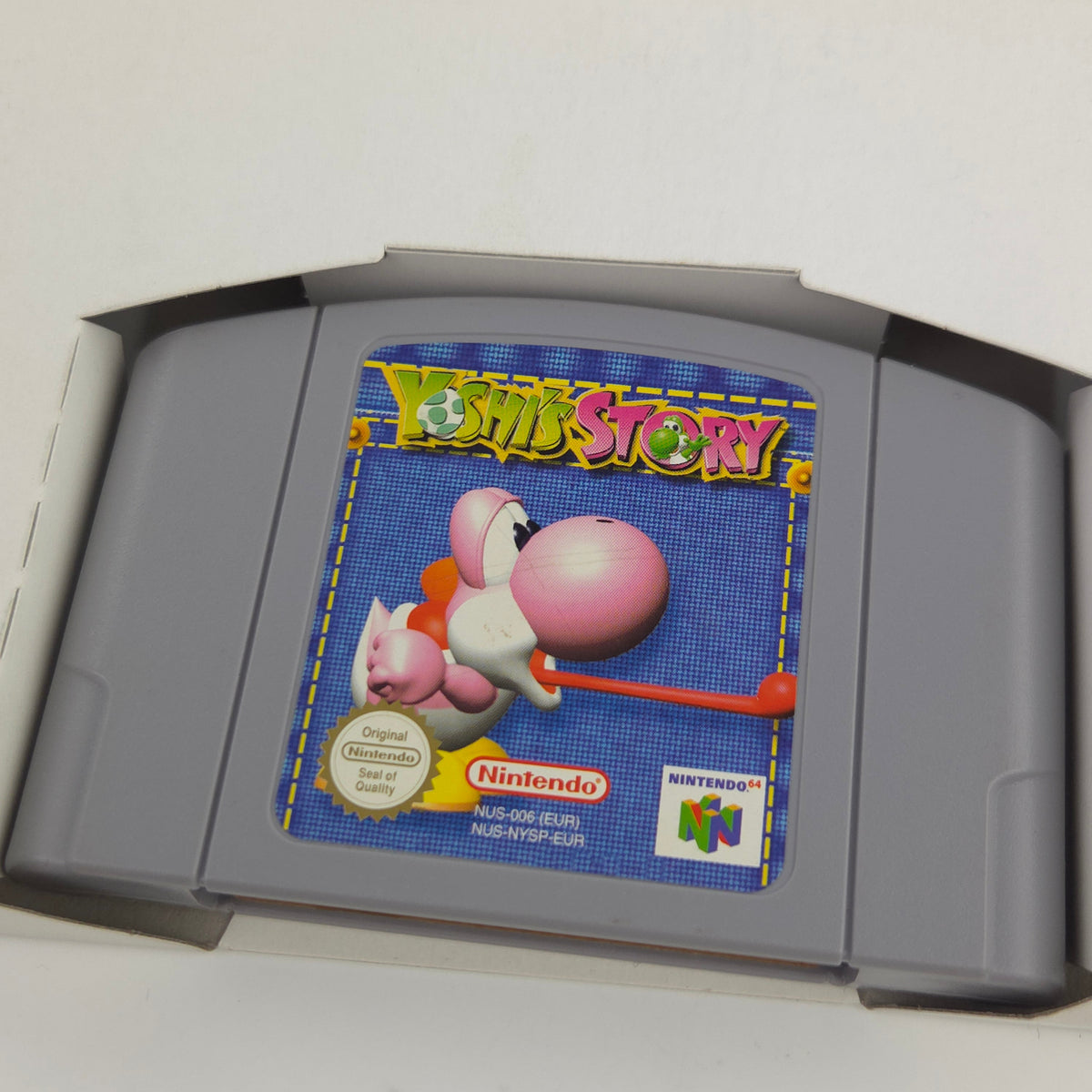 Nintendo 64 Spiel Yoshi´s Story N64 Modul Anleitung OVP