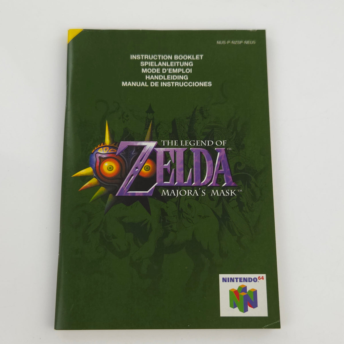Nintendo 64 Spiel Zelda Ocarina Majora Mask Berater N64