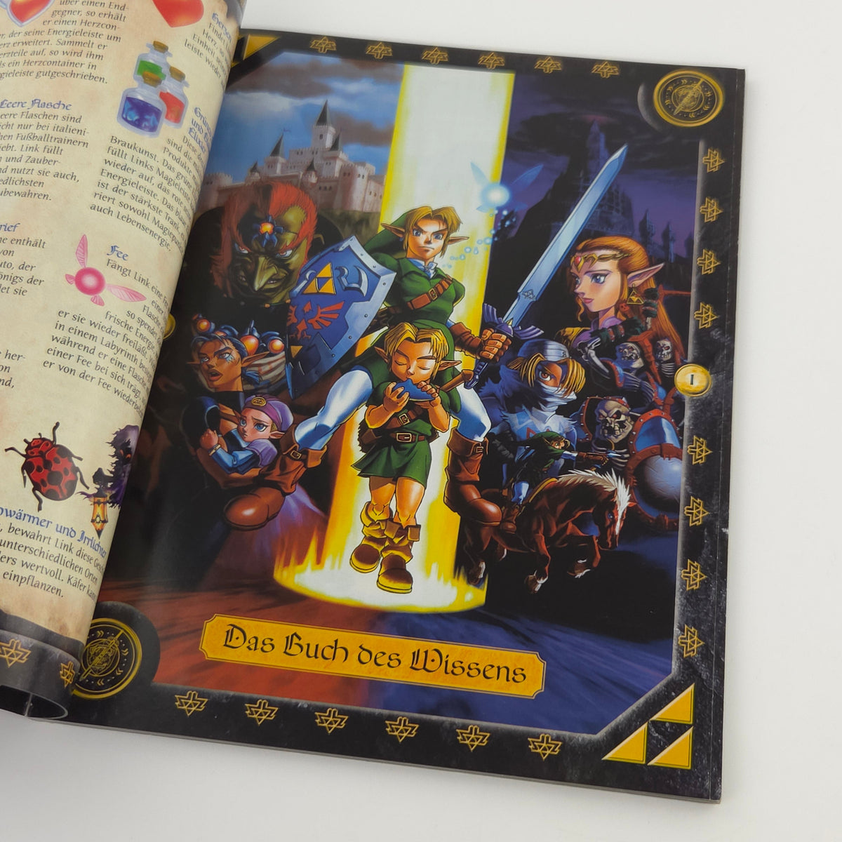 Nintendo 64 Spiel Zelda Ocarina Majora Mask Berater N64