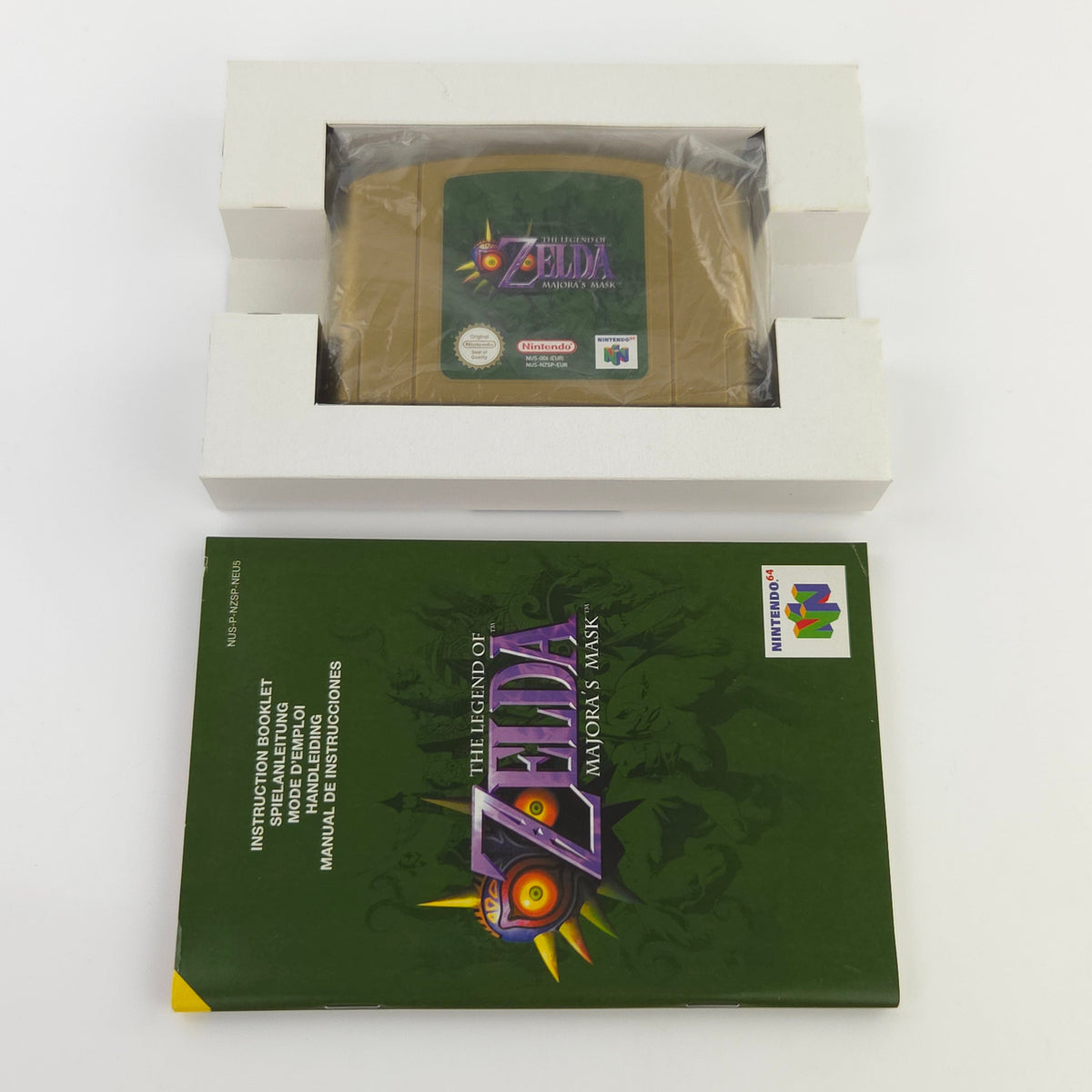 Nintendo 64 Spiel Zelda Ocarina Majora Mask Berater N64