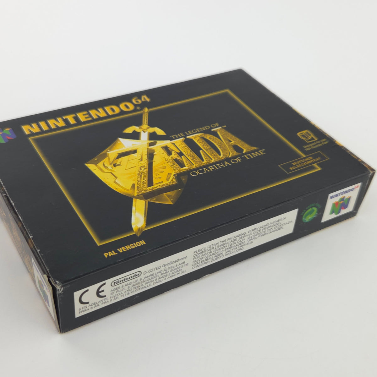 Nintendo 64 Spiel Zelda Ocarina Majora Mask Berater N64