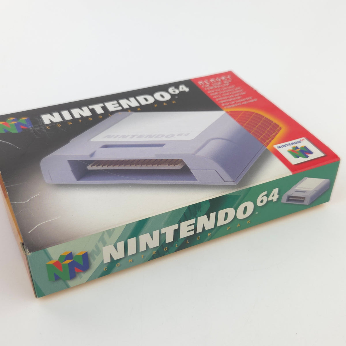 Nintendo 64 Zubehör Controller Pak Speicherkarte OVP N64