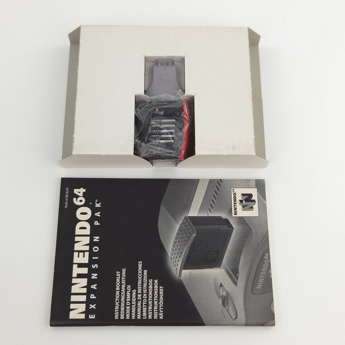 Nintendo 64 Zubehör Expansion Pak RAM Erweiterung OVP PAL