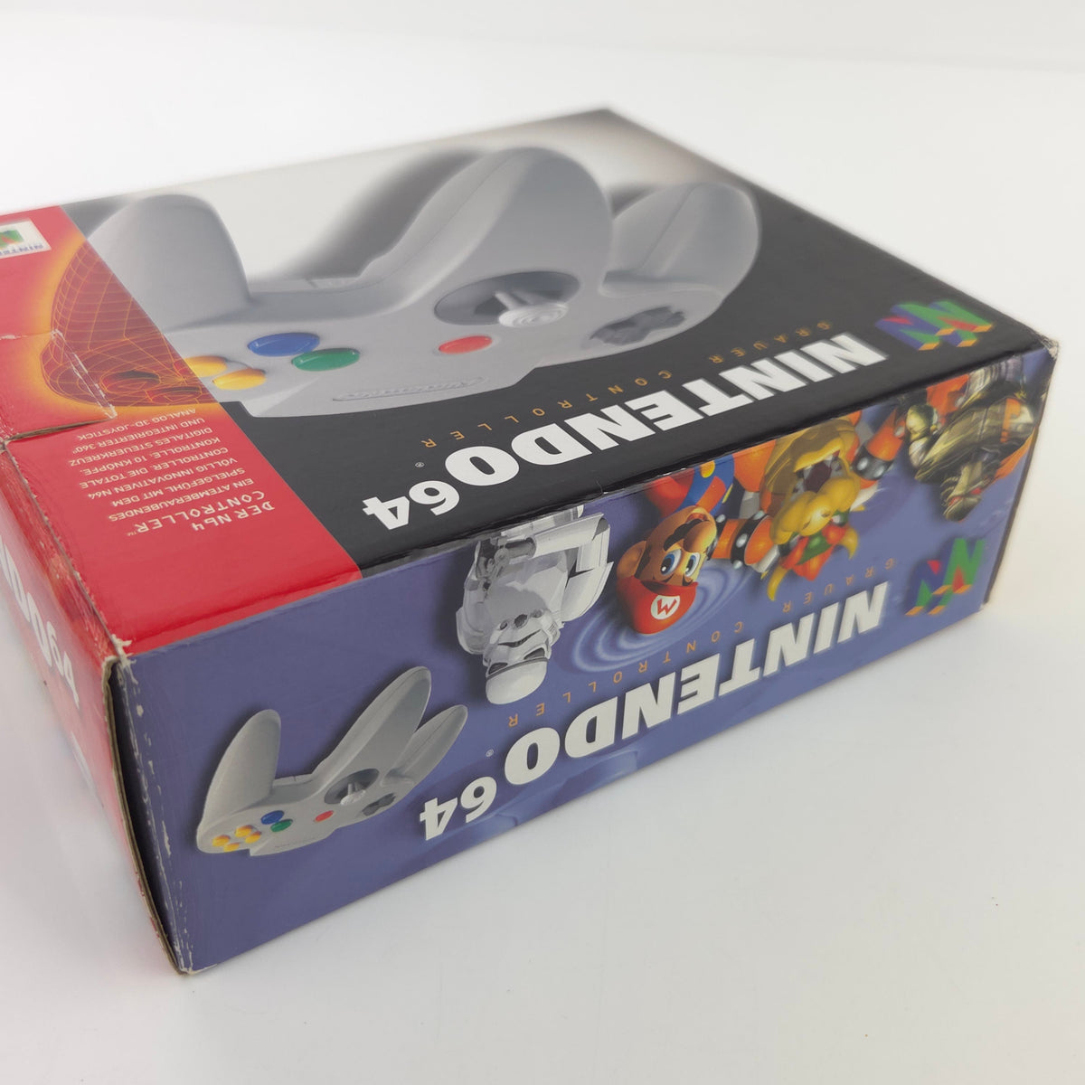 Nintendo 64 Original Grauer Controller Gamepad OVP PAL