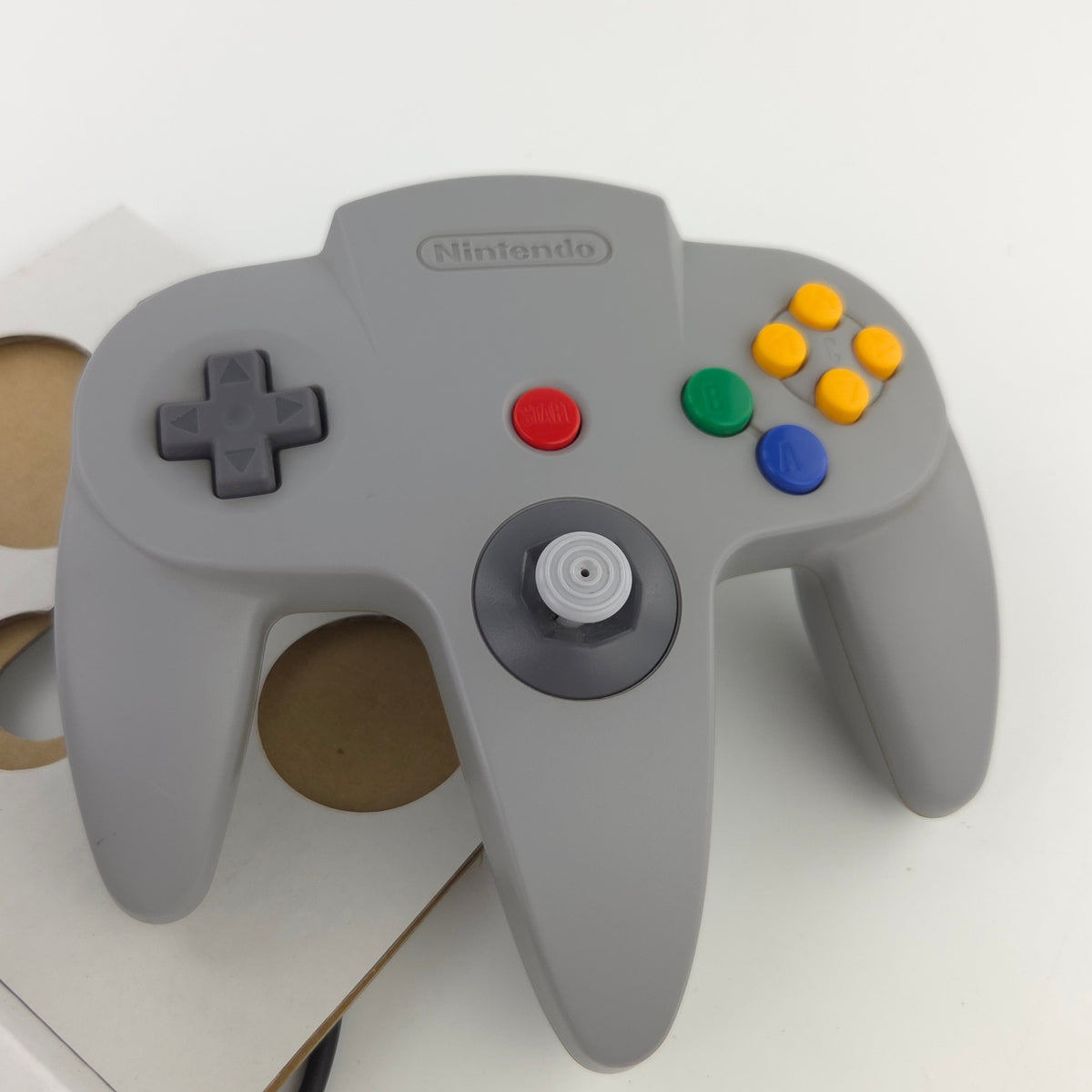 Nintendo 64 Original Grauer Controller Gamepad OVP PAL