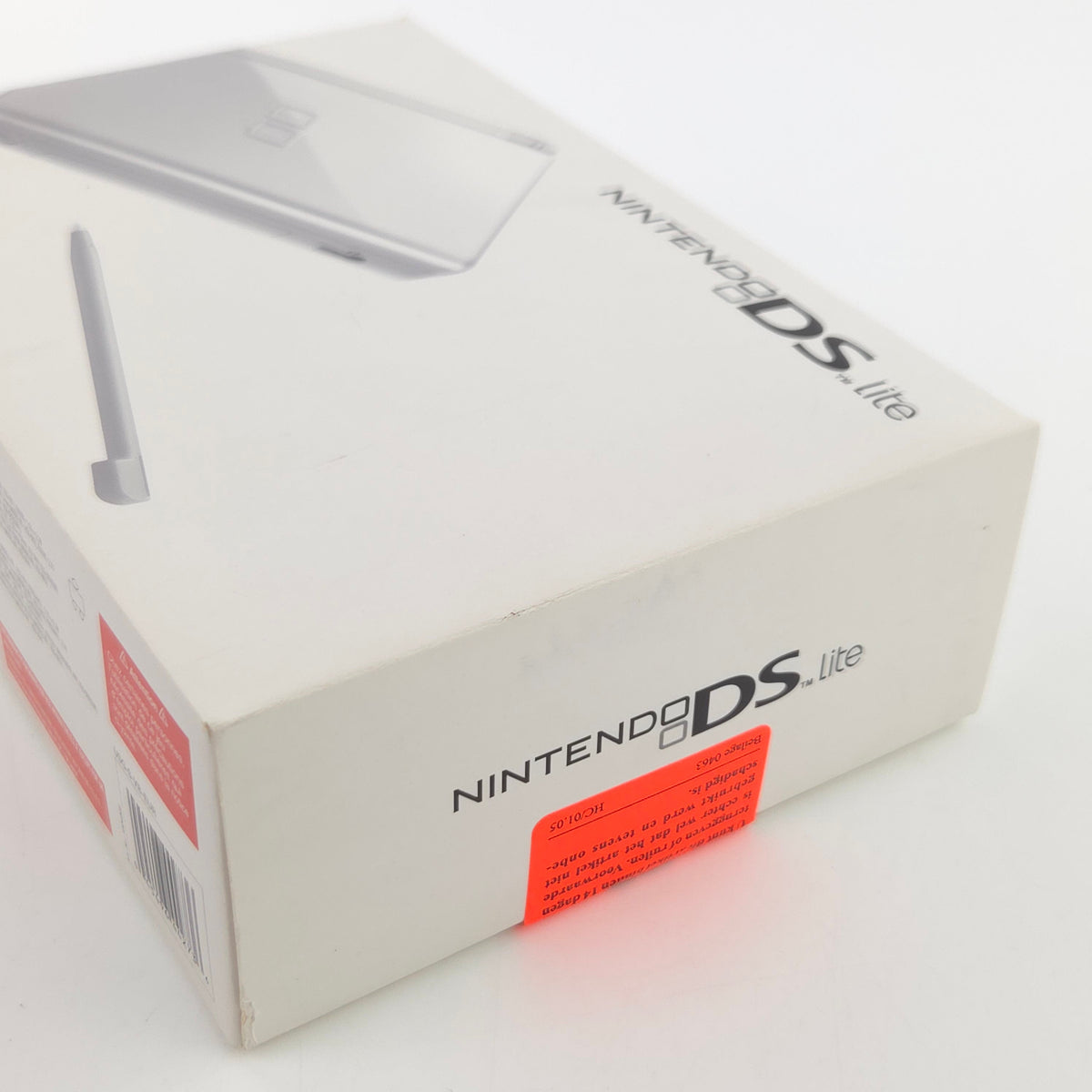 Nintendo DS Lite Konsole Silber Silver OVP PAL EUR