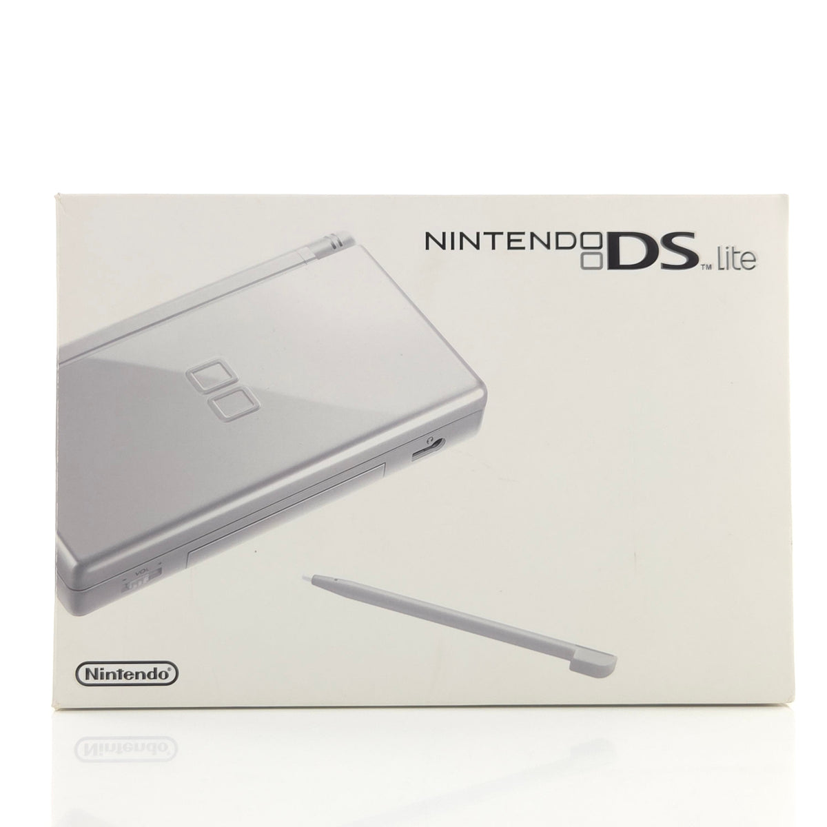 Nintendo DS Lite Konsole Silber Silver OVP PAL EUR