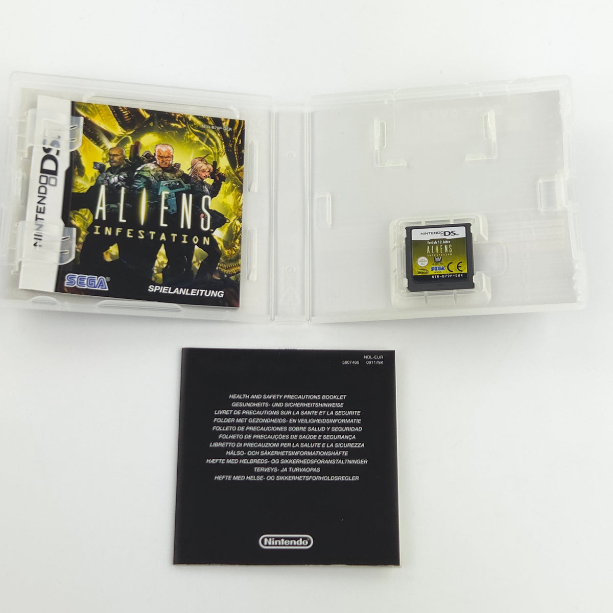 Nintendo DS Spiel Aliens Infestation OVP PAL