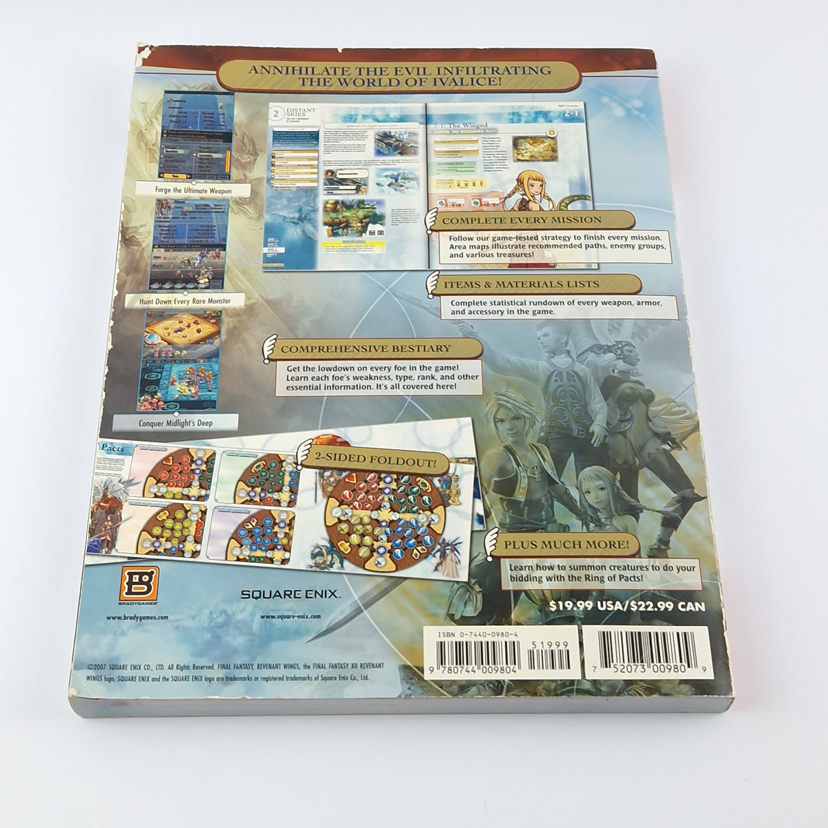 Nintendo DS Spiel: Final Fantasy XII Revenant Wings + Bradygames Guide
