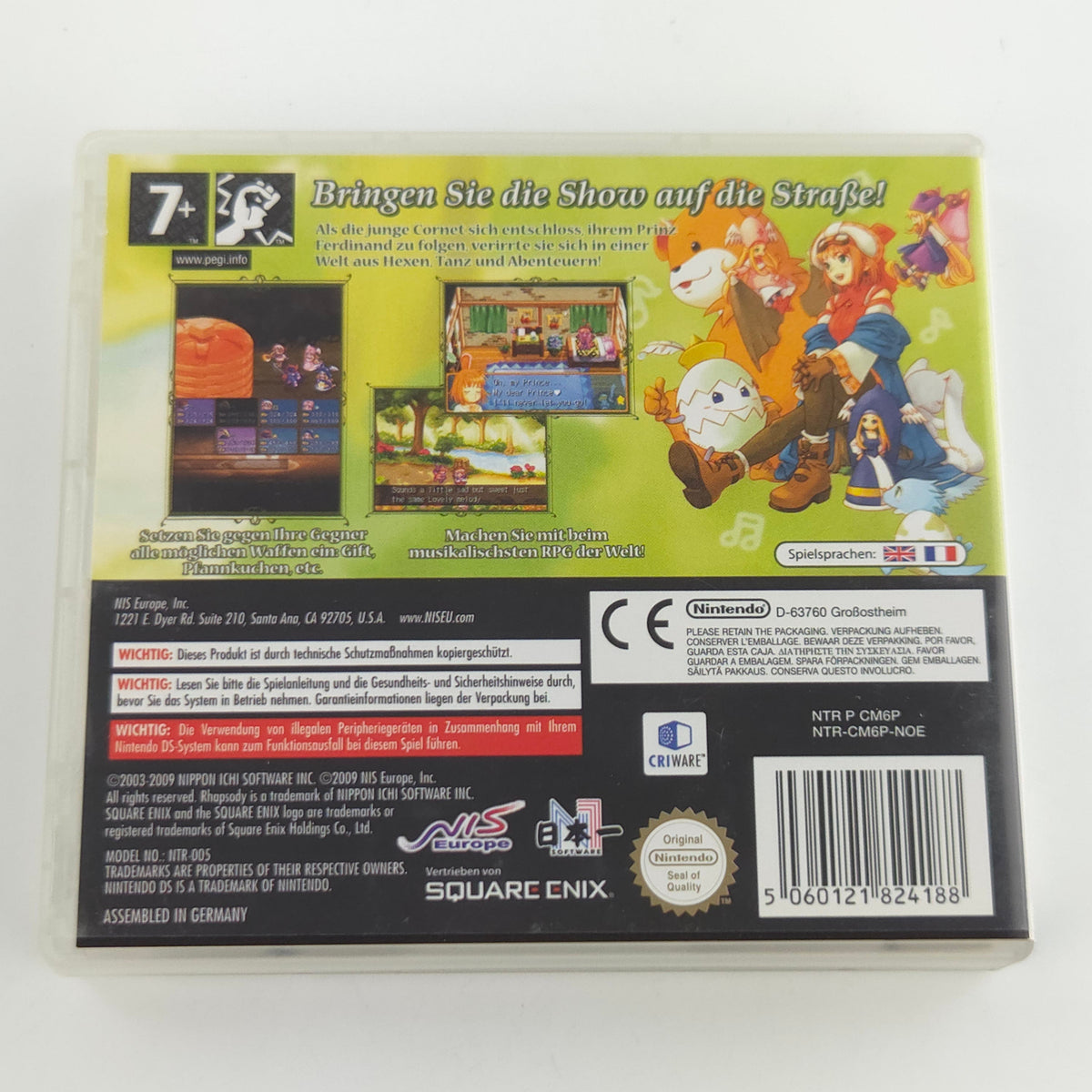 Nintendo DS Spiel Rhapsody a Musical Adventure OVP
