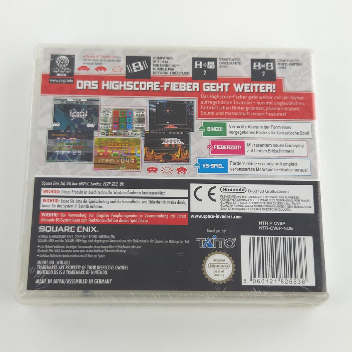 Nintendo DS Spiel Space Invaders Extreme 2 Neu