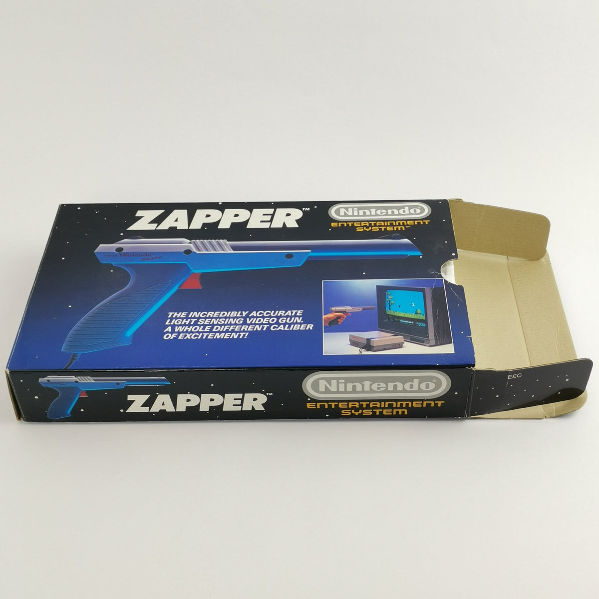 Nintendo Entertainment System Controller Zapper Grau OVP