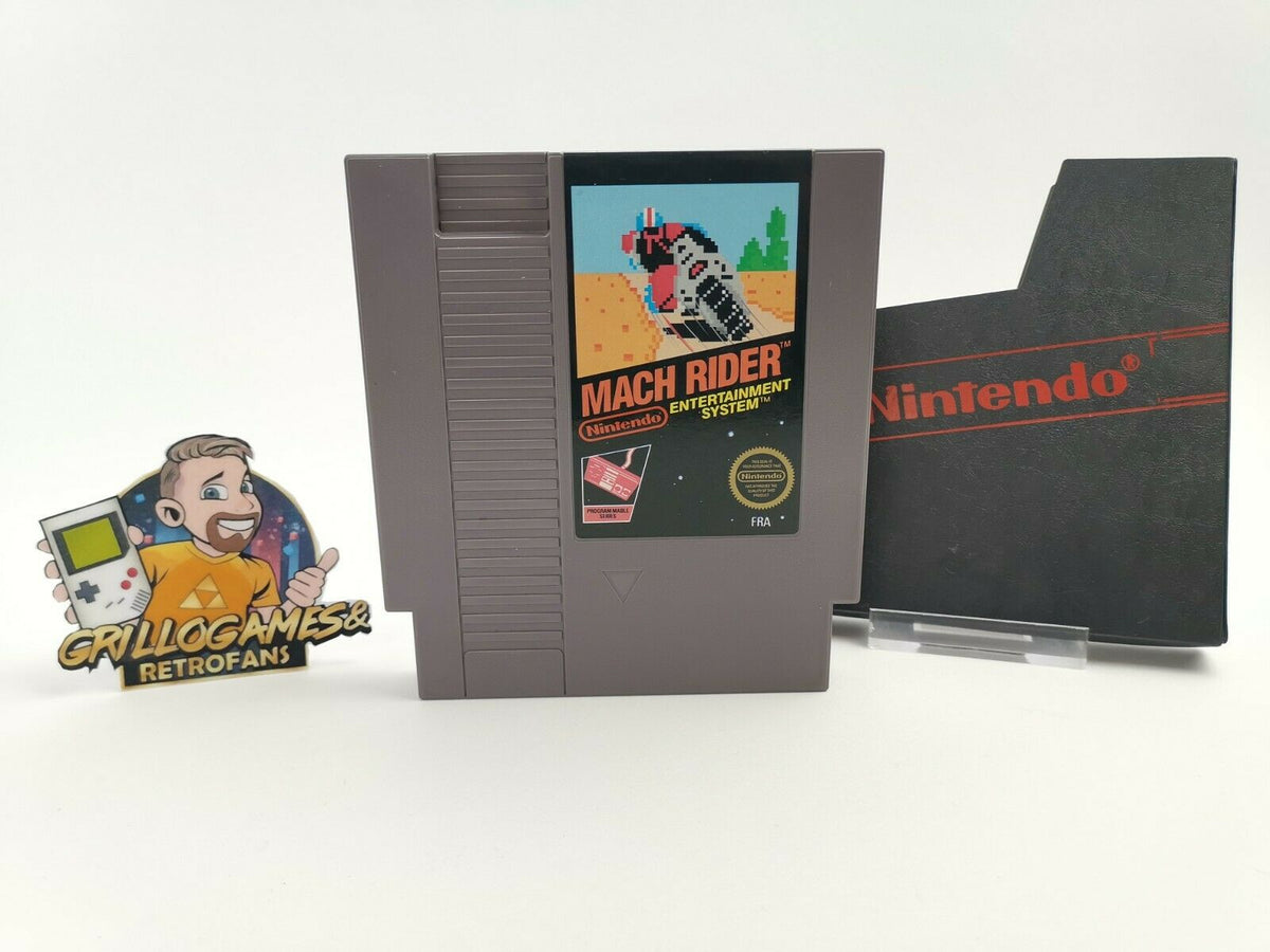 Nintendo Entertainment System Spiel – Mach Rider (NES FRA)