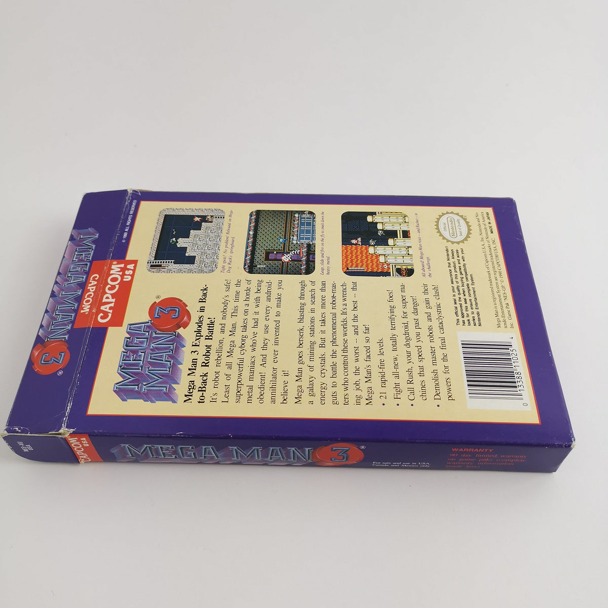 Nintendo Entertainment System Spiel: Mega Man 3 | NES OVP - NTSC-U/C USA
