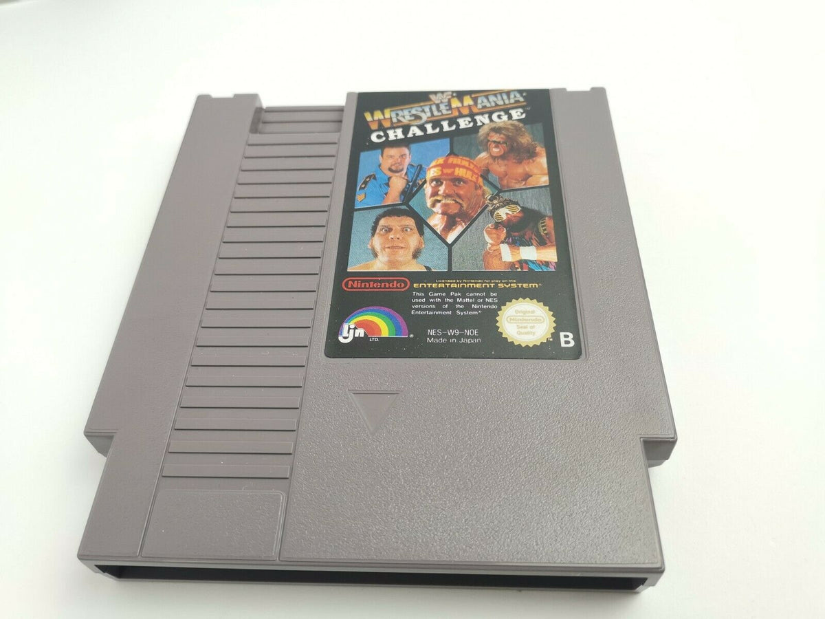 Nintendo Entertainment System Spiel – Wrestle Mania Challenge NES PAL