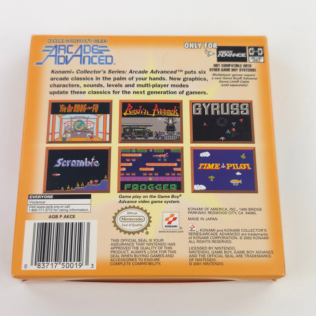 Game Boy Advance Spiel – Arcade Advanced (OVP)