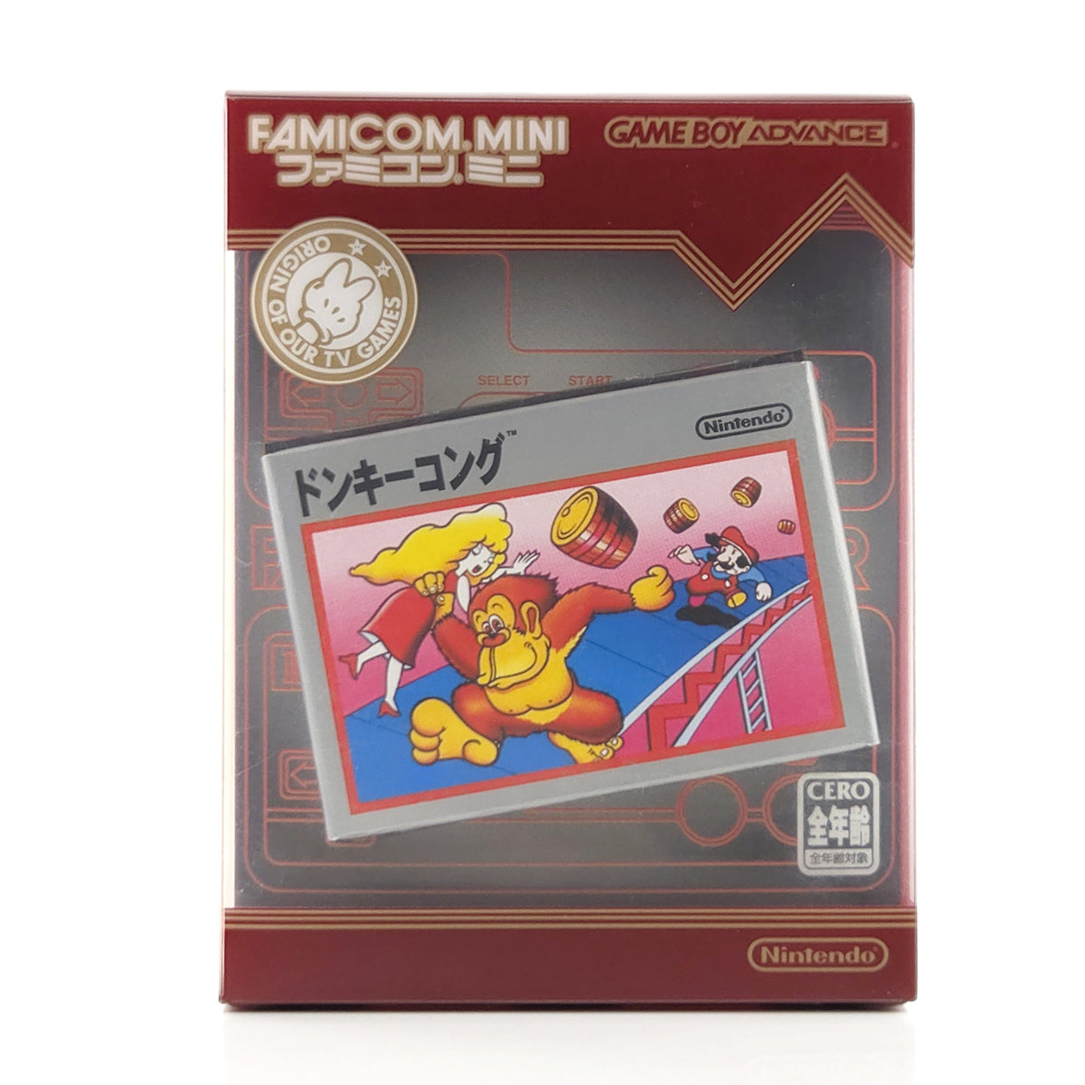 Game Boy Advance Spiel Donkey Kong Famicom Mini OVP