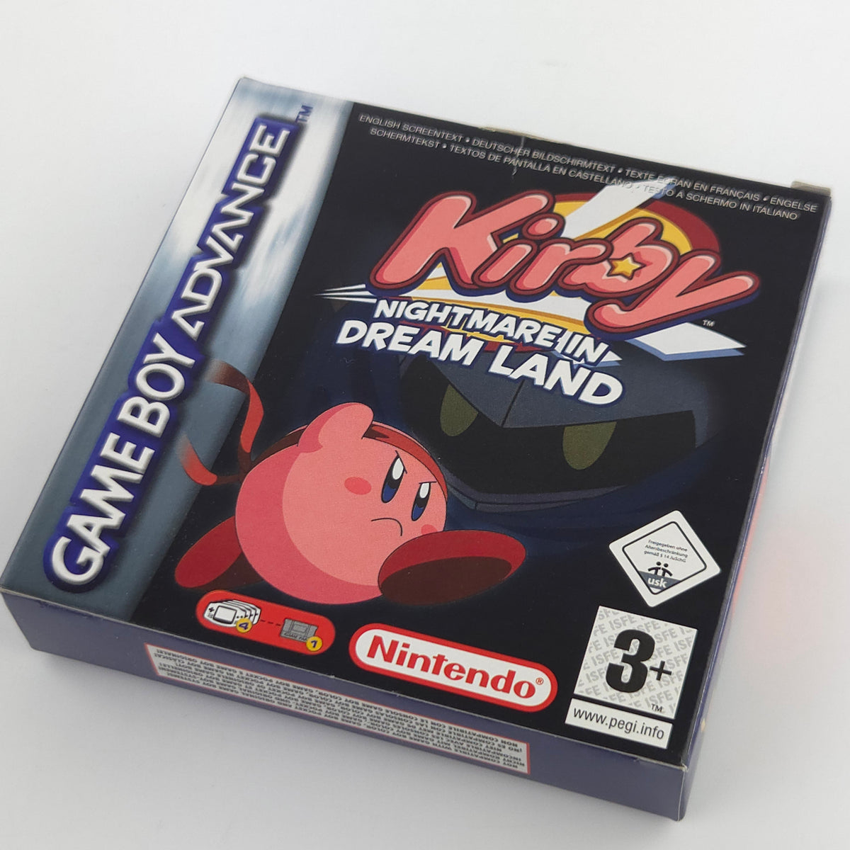 Game Boy Advance Spiel Kirby Nightmare in Dream Land OVP