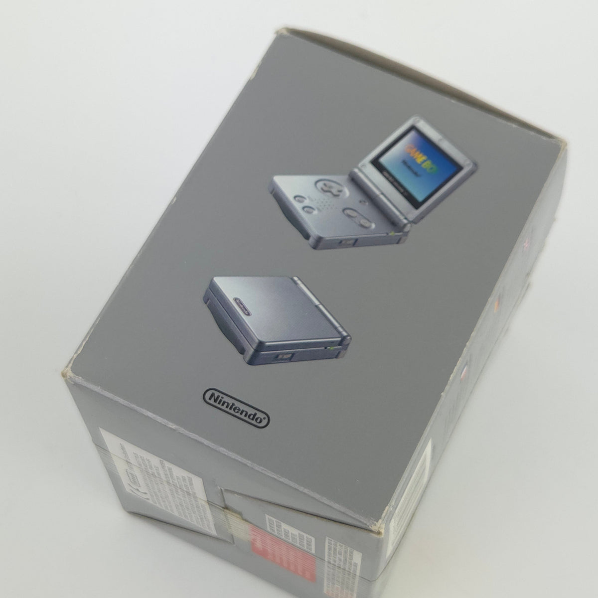 Nintendo Game Boy Advance SP Konsole Silber OVP AGS-001 defekt