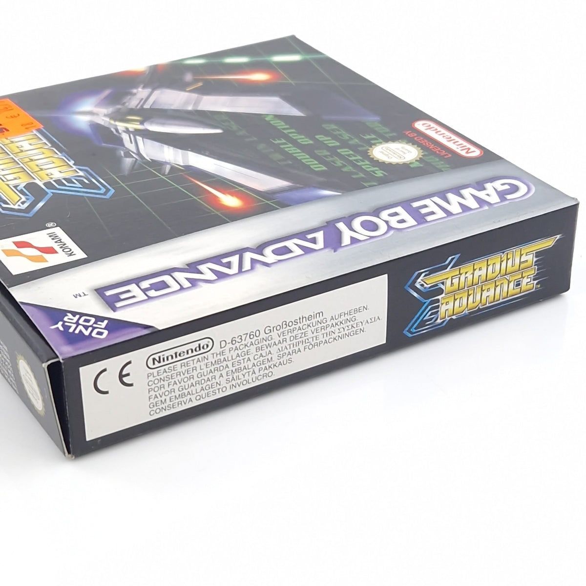 Game Boy Advance Spiel – Gradius Advance OVP PAL