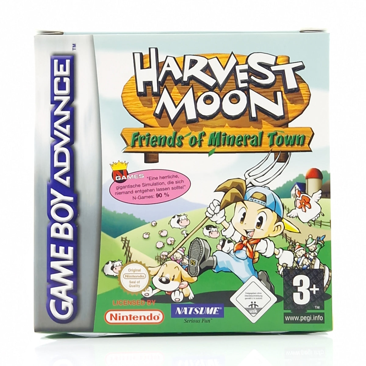 Game Boy Advance Spiel – Harvest Moon Friends OVP