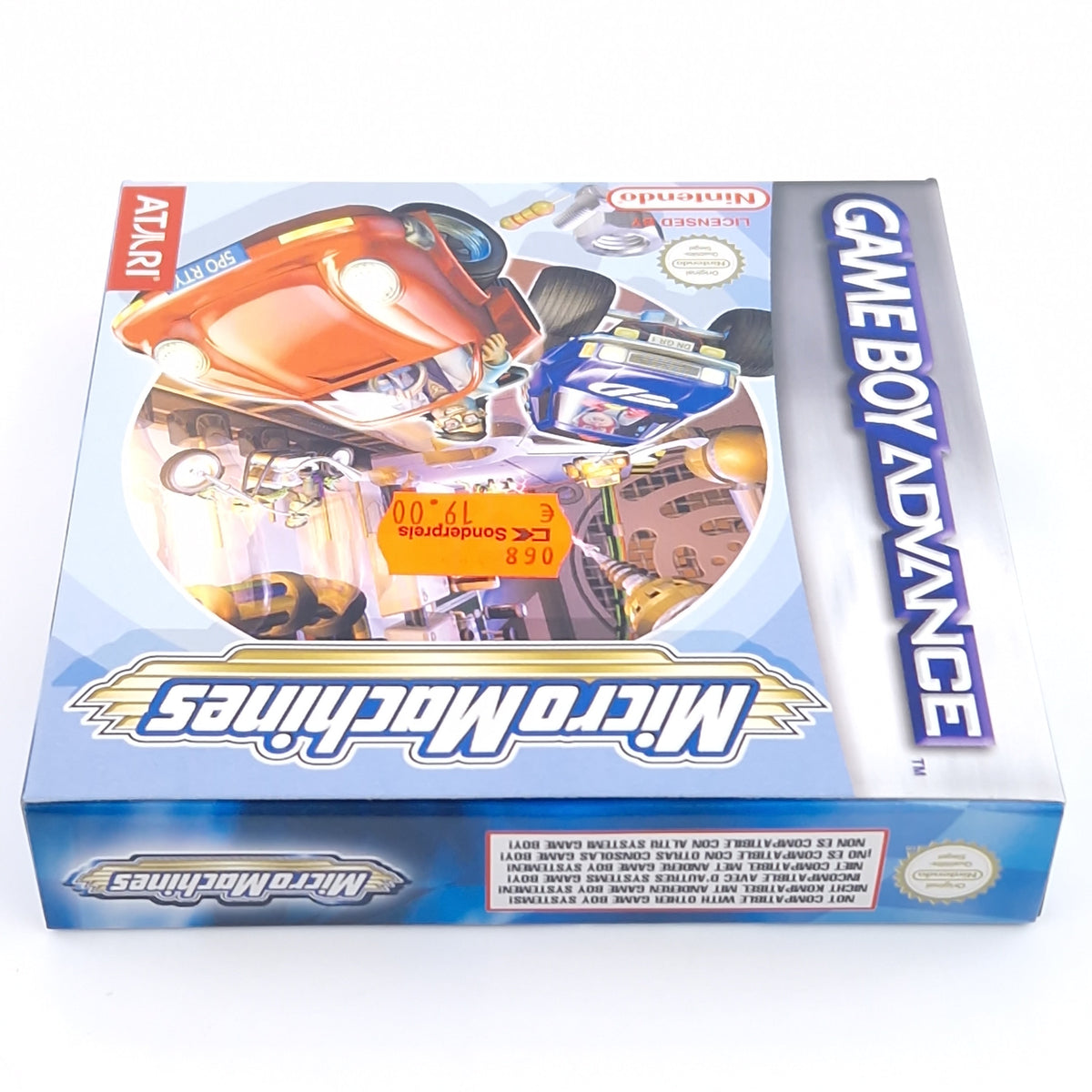 Game Boy Advance Spiel – Micro Machines (OVP PAL)