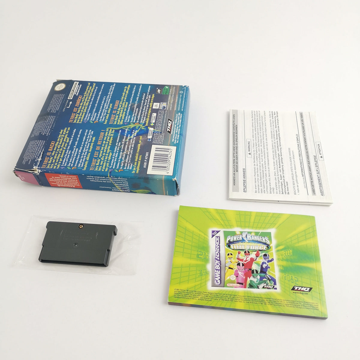 Game Boy Advance Spiel – Tetris Worlds OVP PAL