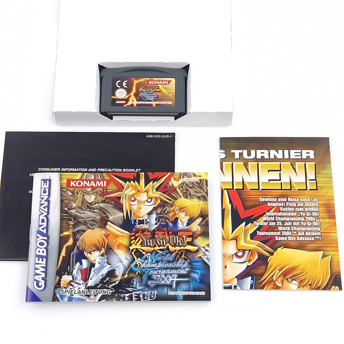 Game Boy Advance Spiel – Yu-Gi-Oh! World Championship 2004 OVP
