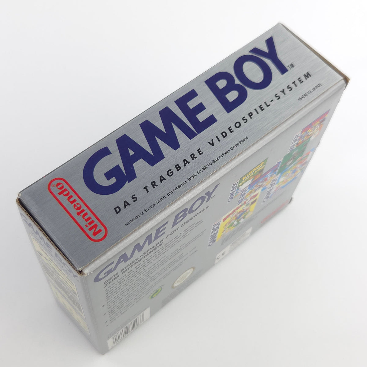 Nintendo Game Boy Konsole – Classic Basic Set OVP (PAL)