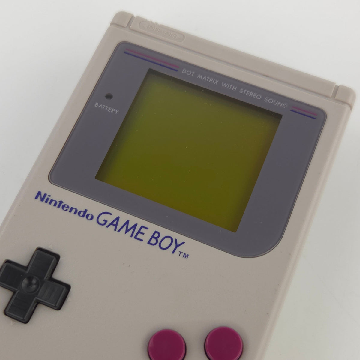 Nintendo Game Boy Classic Konsole Grau Base Set OVP PAL DMGenote_offset_0