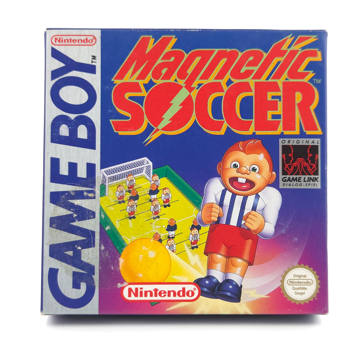 Game Boy Spiel Magnetic Soccer GB OVP PAL NOE