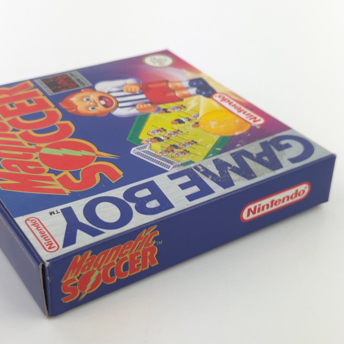 Game Boy Spiel Magnetic Soccer GB OVP PAL NOE