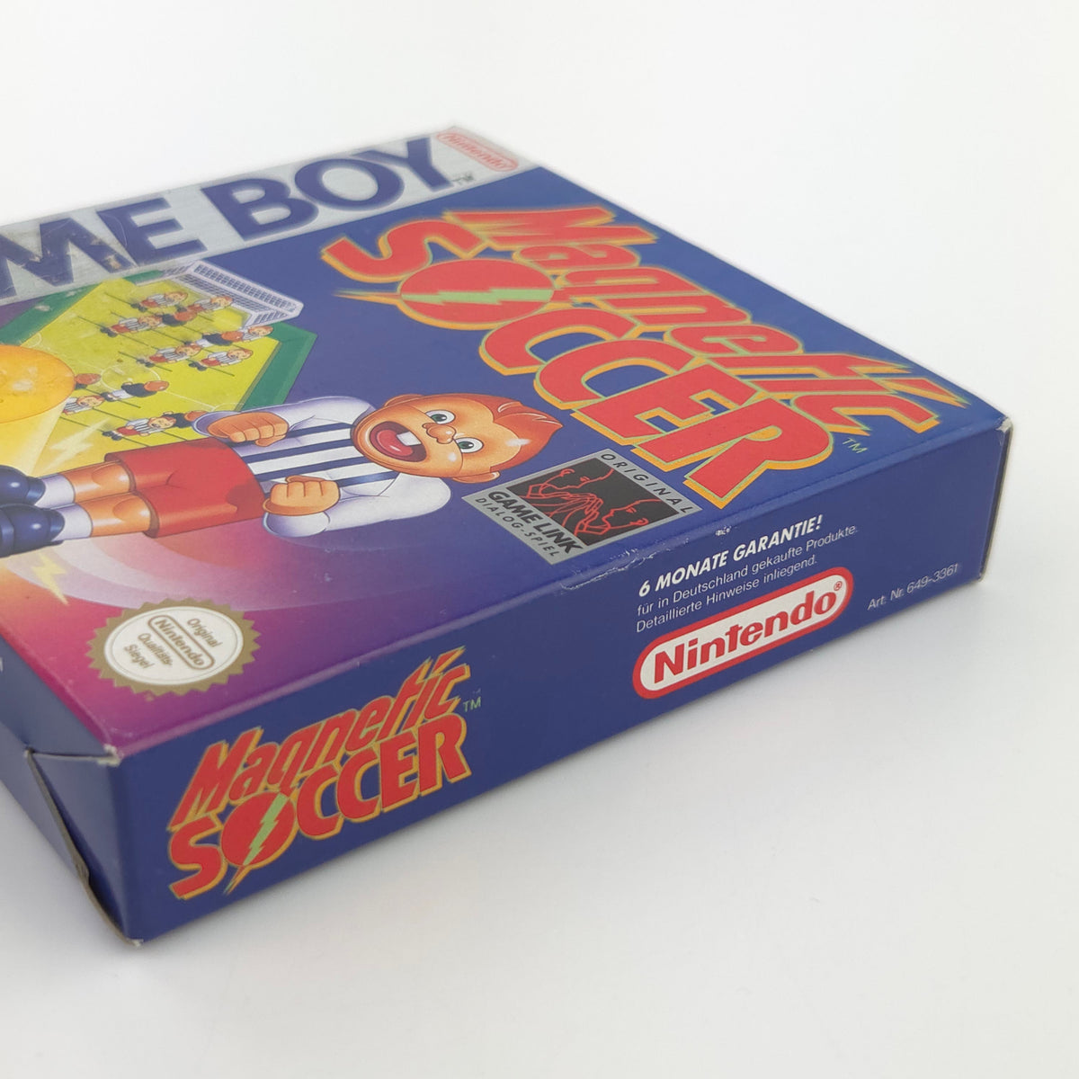 Game Boy Spiel Magnetic Soccer GB OVP PAL NOE
