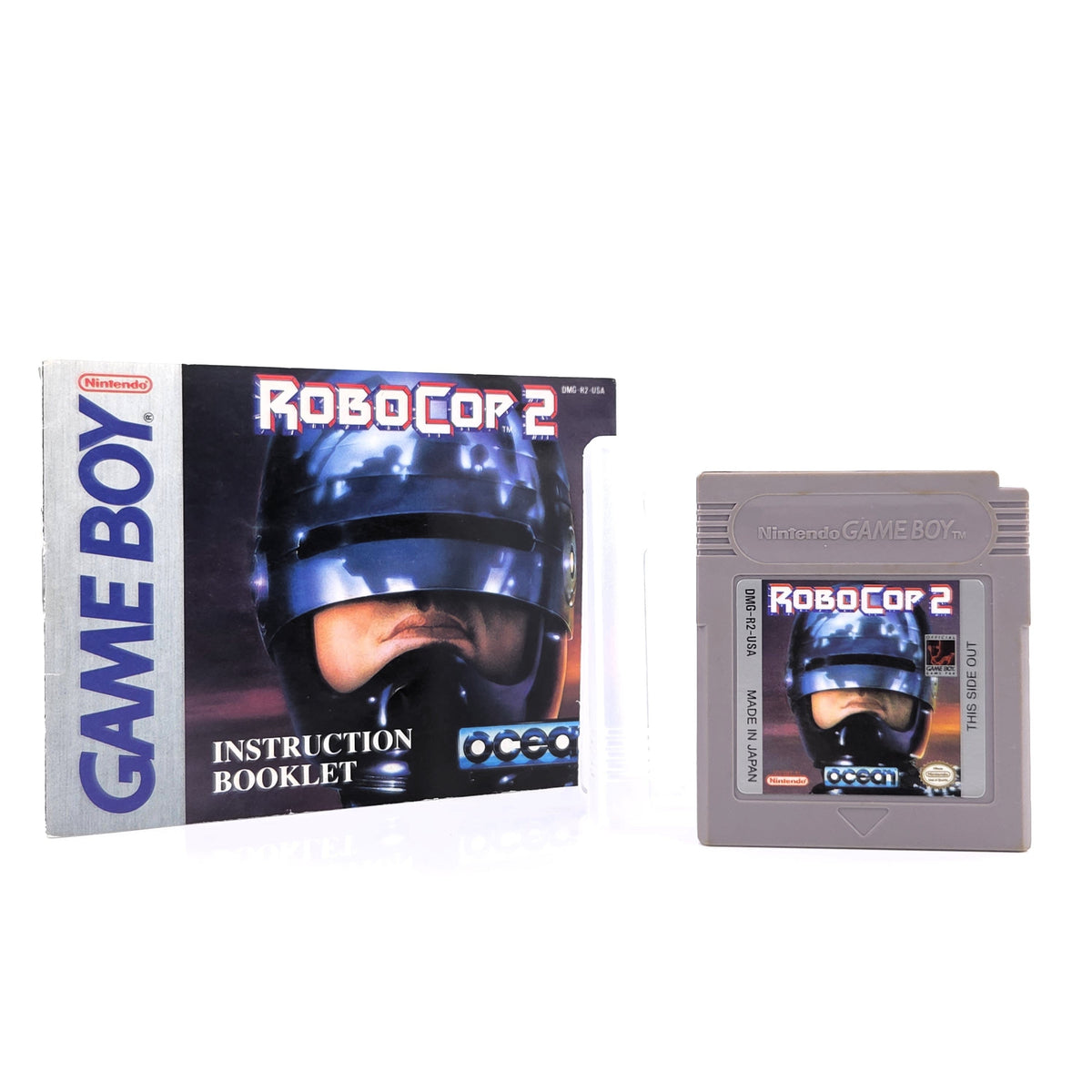 Game Boy Spiel – Robo Cop 2 + Anleitung (NTSC)