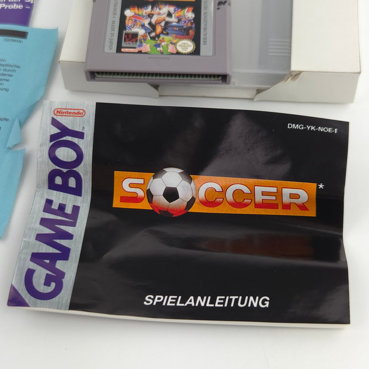 Nintendo Game Boy Spiel Soccer GB OVP PAL NOE-1 Fußball