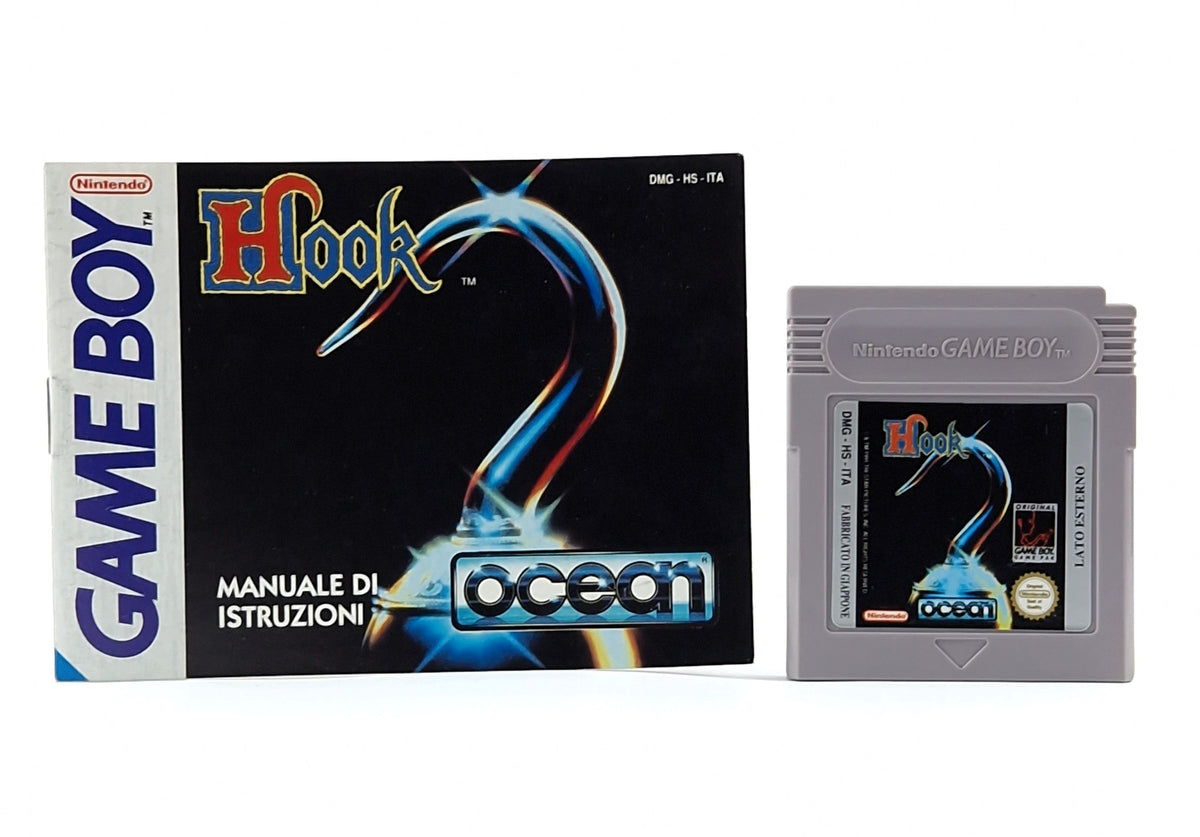 Nintendo Game Boy Spiel – Hook Modul mit Anleitung IT Version
