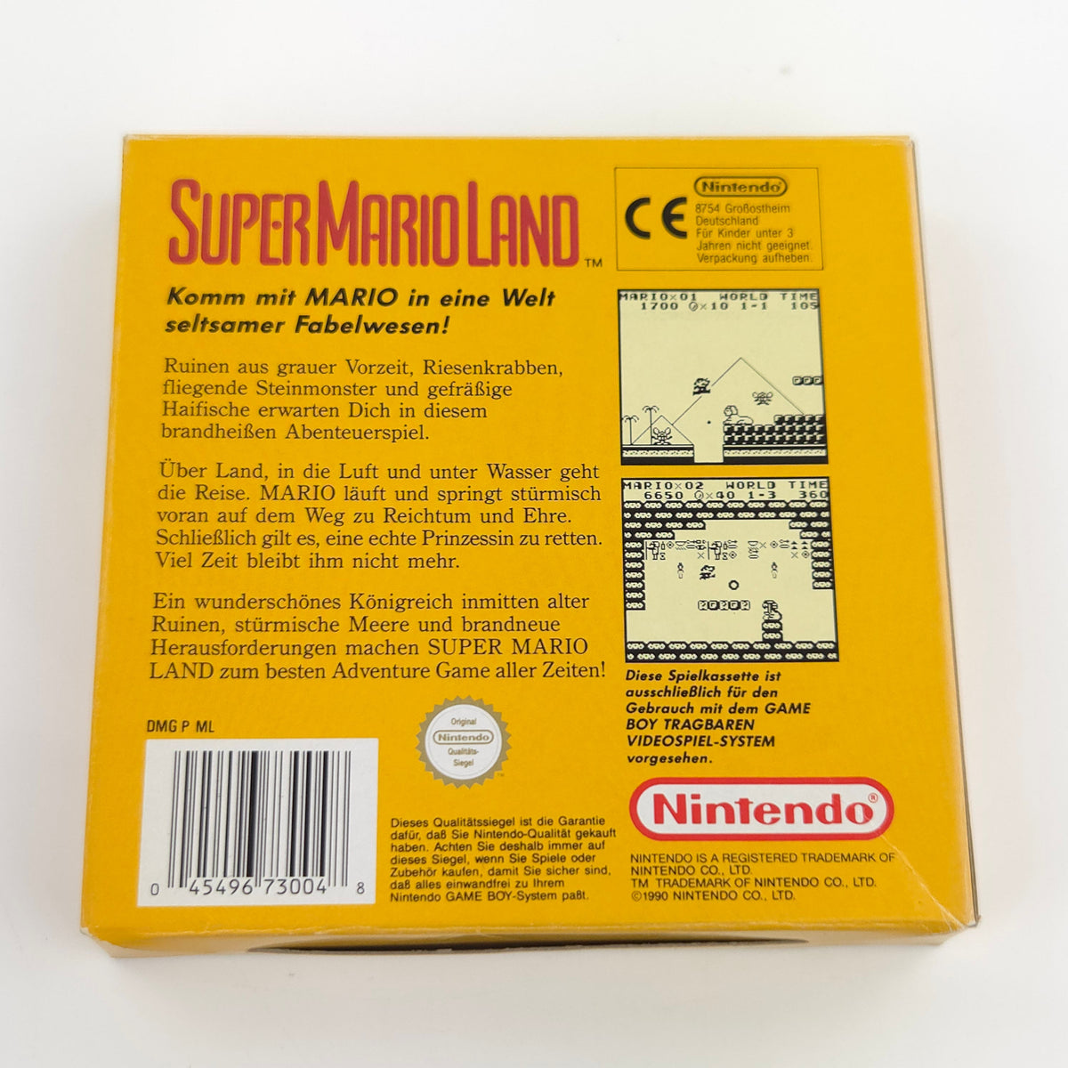 Game Boy Spiel – Super Mario Land (PAL NOE)