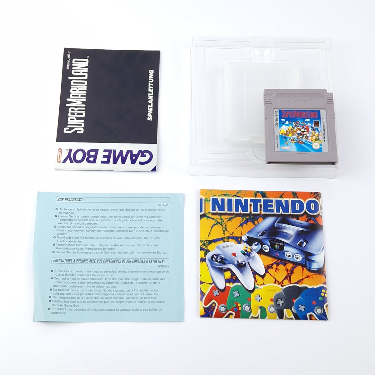 Nintendo Game Boy Spiel – Super Mario Land OVP PAL