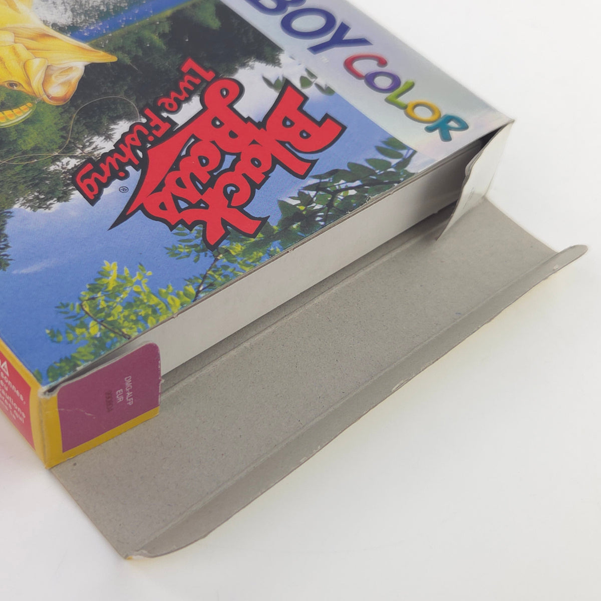 Game Boy Color Spiel Black Bass Lure Fishing OVP PAL EUR