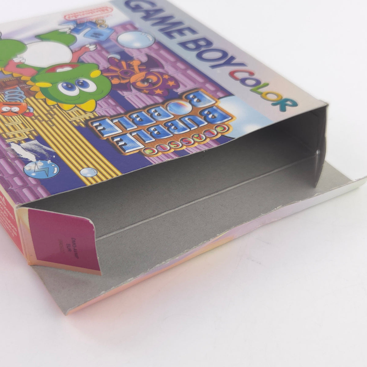 Game Boy Color Spiel Bubble Bobble GBC OVP PAL EUR