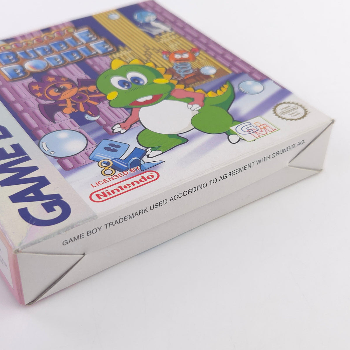 Game Boy Color Spiel Bubble Bobble GBC OVP PAL EUR